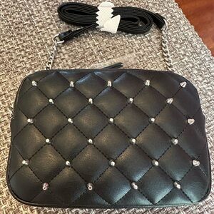 Rebecca Minkoff Black Quilted Crossbody Bag